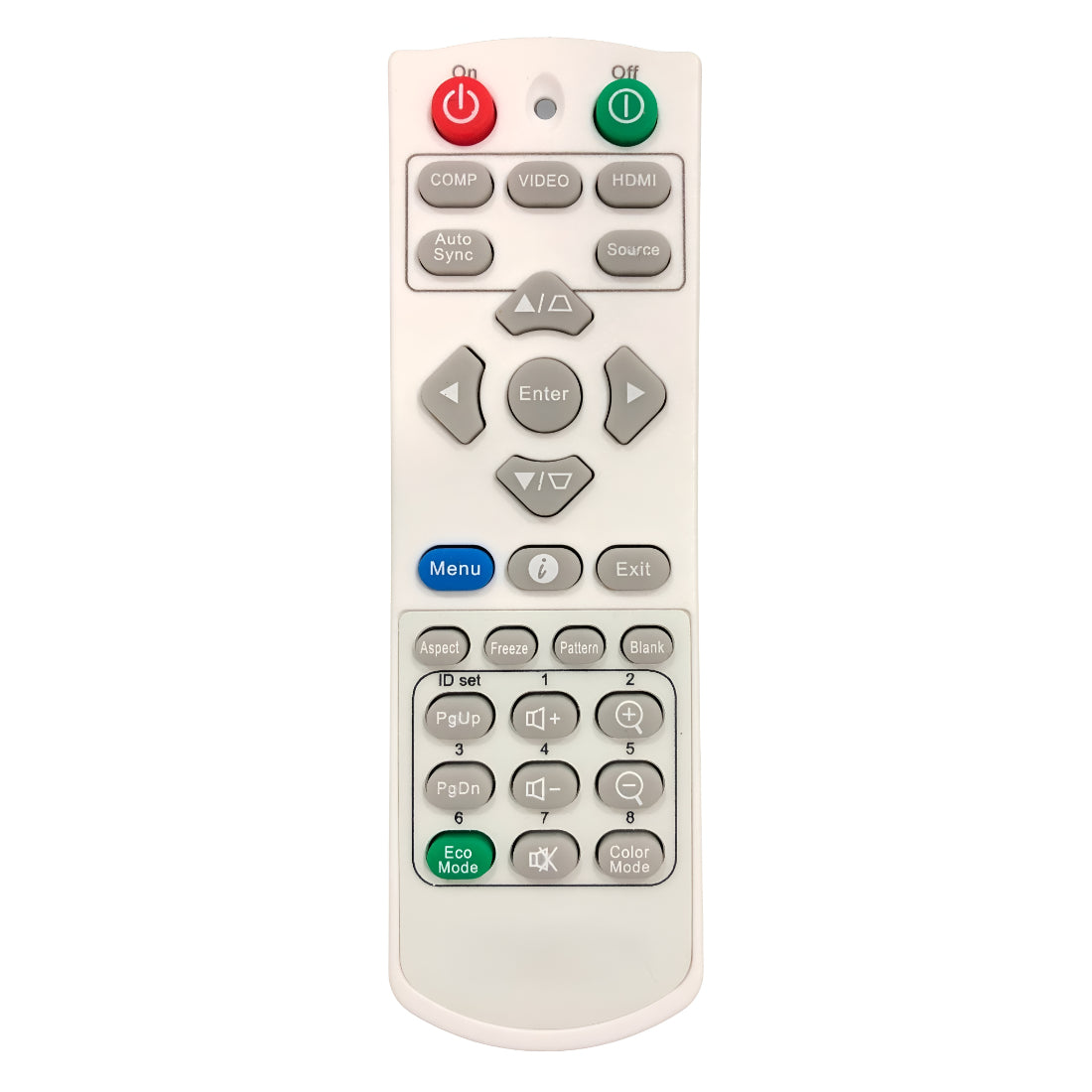 Upix Compatible Viewsonic Projector Remote No. 1434