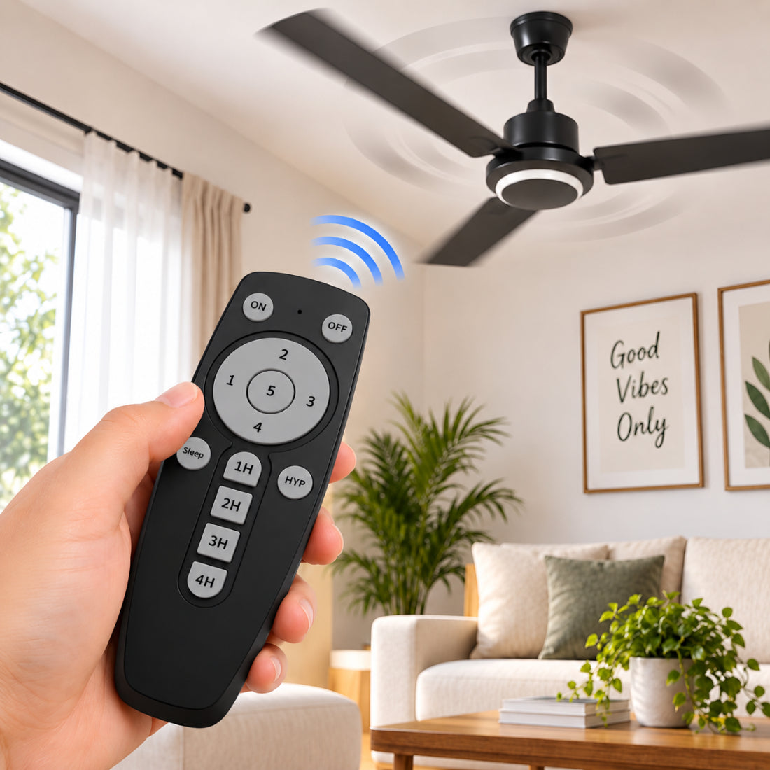 Upix Compatible Crompton Ceiling Fan Remote No. 1441