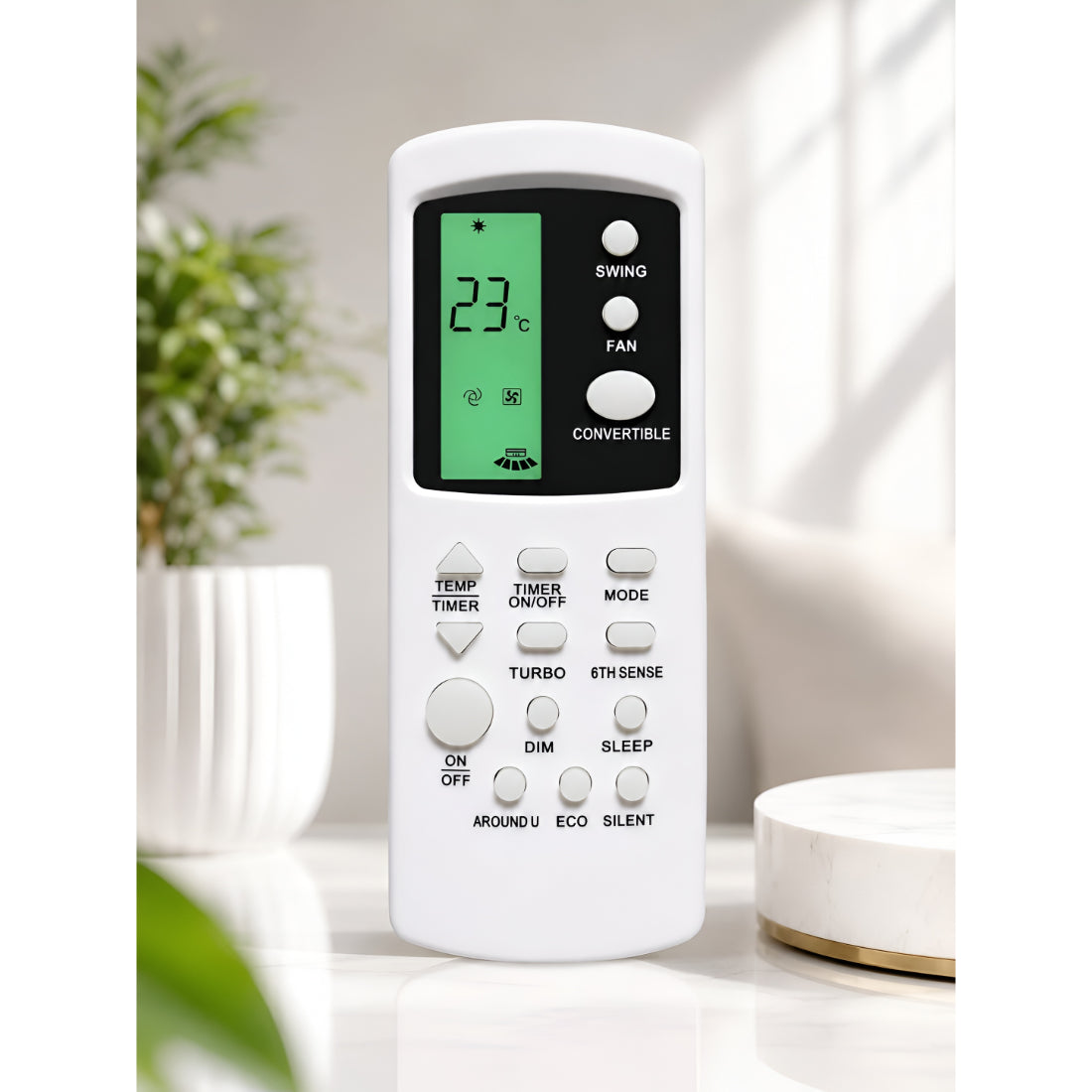 Upix Compatible Whirlpool AC Remote No. 210B | with Backlight
