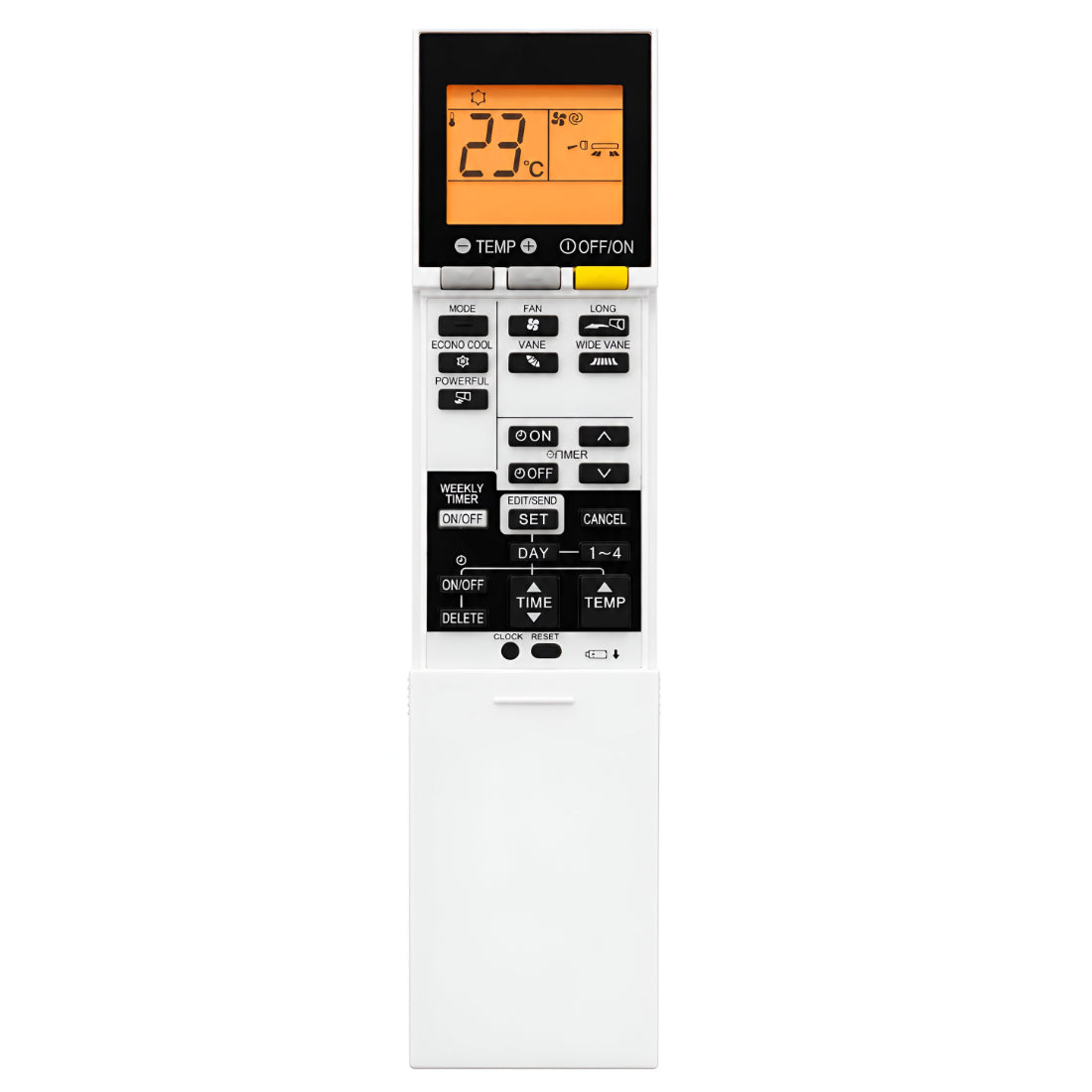 Upix Compatible Mitsubishi AC Remote No. 219 | with Backlight