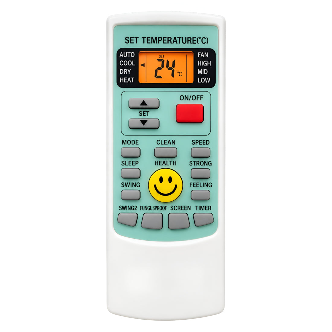 Upix Compatible for Amstrad AC Remote No. 45A | with Backlight