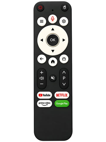 Upix Compatible for Sharp Smart TV Remote No. 1472 | No Voice
