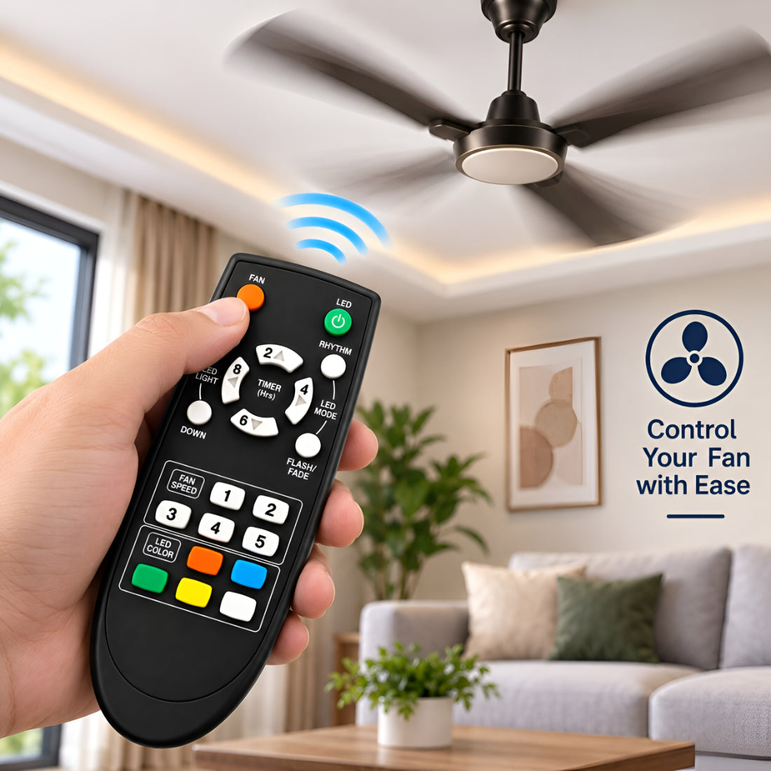 Upix Compatible for Orient Ceiling Fan Remote No. 1479