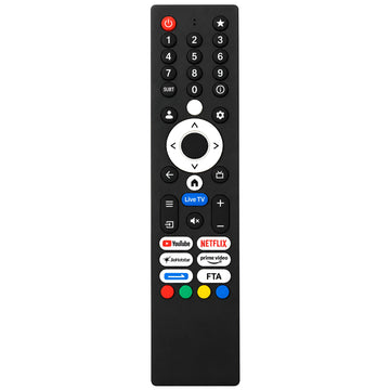 Upix Compatible for Panasonic Smart TV Remote No. 1480 | No Voice