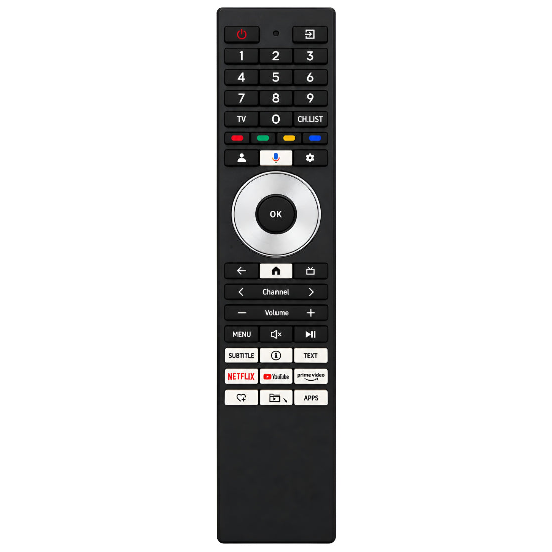 Upix Compatible Toshiba Smart TV Remote No. 1484 | No Voice