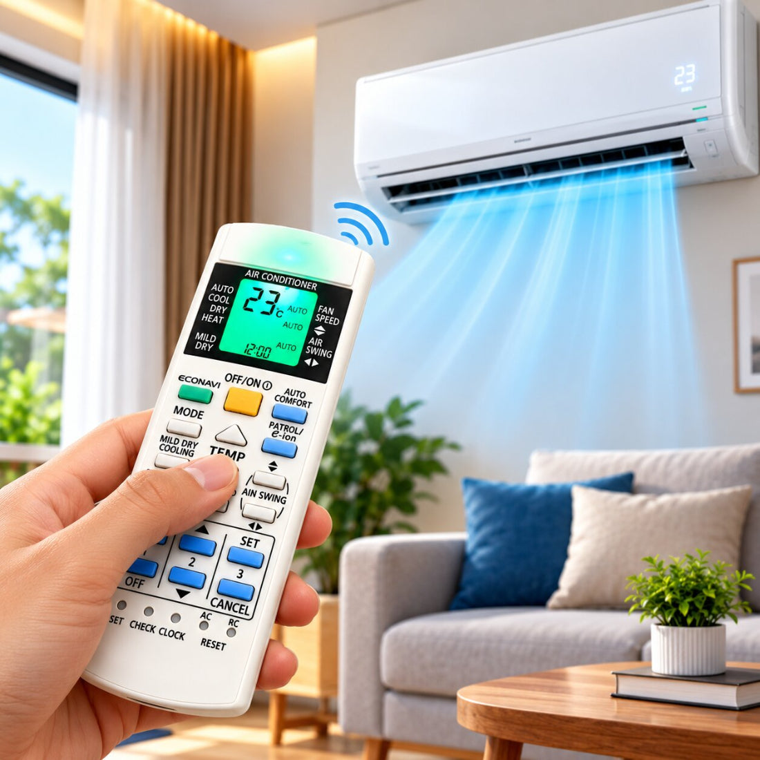 Upix Compatible LG AC Remote No. 36N | with Backlight