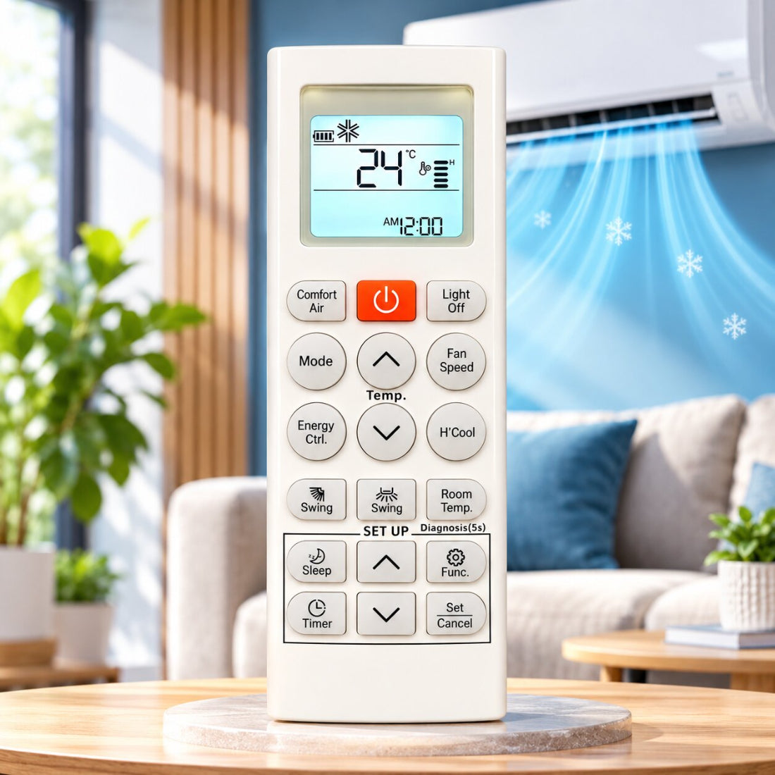 Upix Compatible BPL Smart TV Remote No. 1495 | No Voice