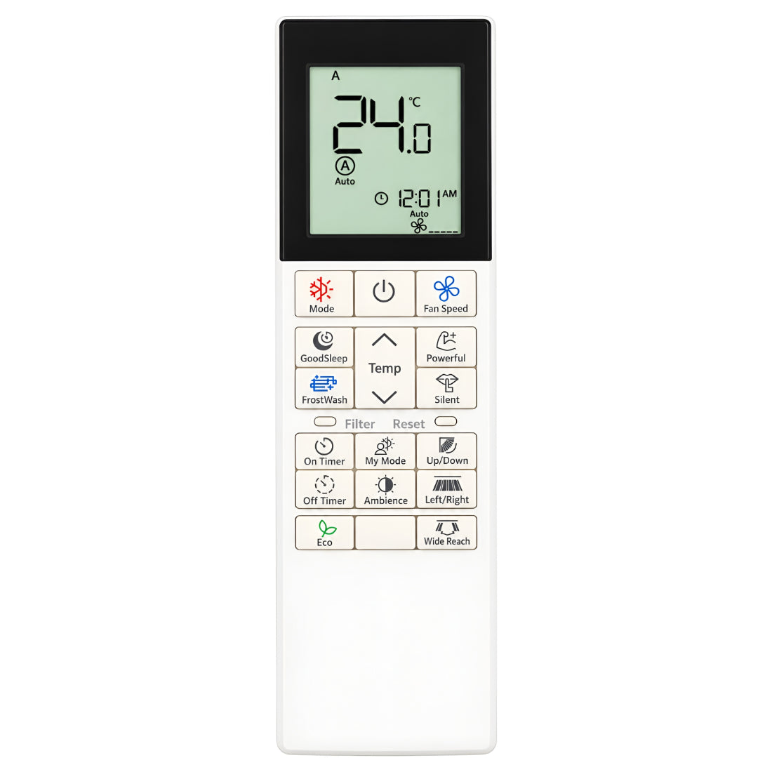 Upix Compatible Godrej AC Remote No. 336 | No Backlight