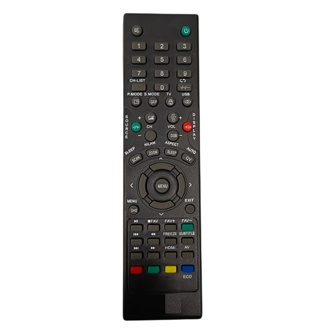 Upix Compatible Mitashi LCD/LED Remote No. 201