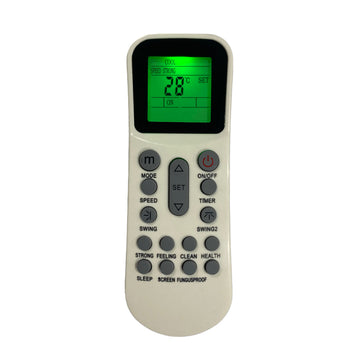 Upix Compatible Aux AC Remote No. 125 (with Backlight)