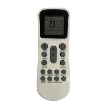 Upix Compatible Aux AC Remote No. 125 (No Backlight)