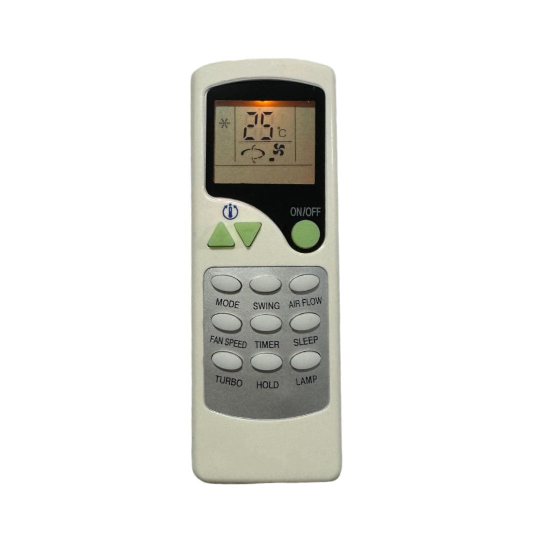 Upix Compatible Reliance Reconnect AC Remote No. 7B (with Backlight)
