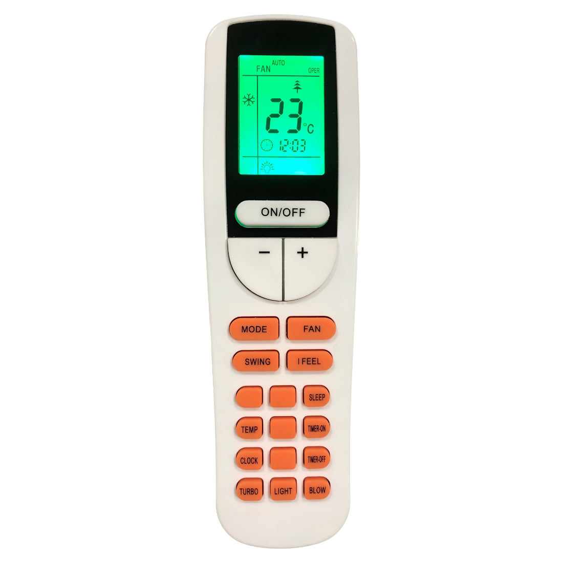 Upix Compatible Voltas AC Remote No. 133 (with Backlight)
