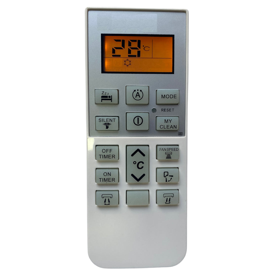Upix Compatible Hitachi AC Remote No. 168B (with Backlight)