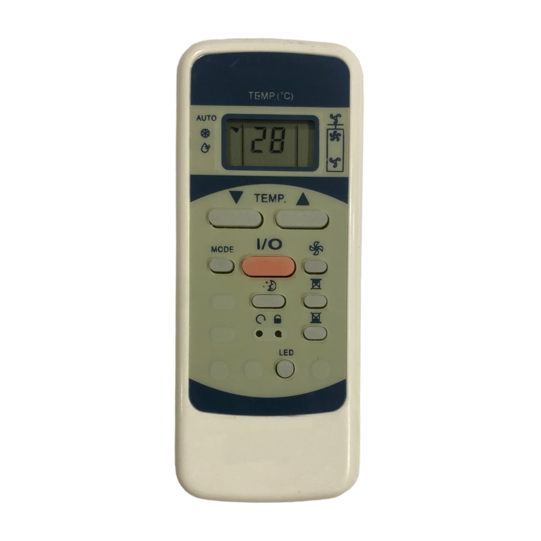 Upix Compatible Onida AC Remote No. 152 (No Backlight)