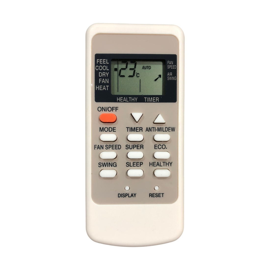 Upix Compatible IFB AC Remote No. 135 (No Backlight)