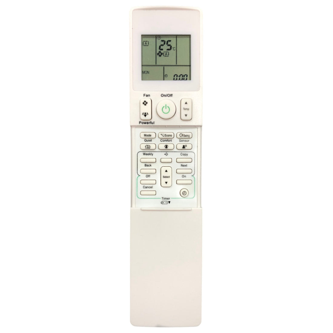 Upix Compatible Daikin AC Remote No. 169 (No Backlight)