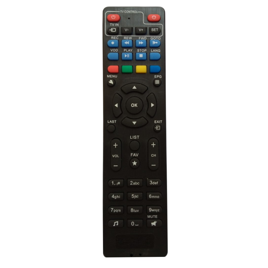 Upix Compatible GTPL HD Set Top Box Remote No. 1