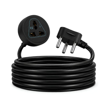 Upix Heavy Duty Extension Cord, 2500W 10A Single Socket Extension Cord - 4.5 Metres