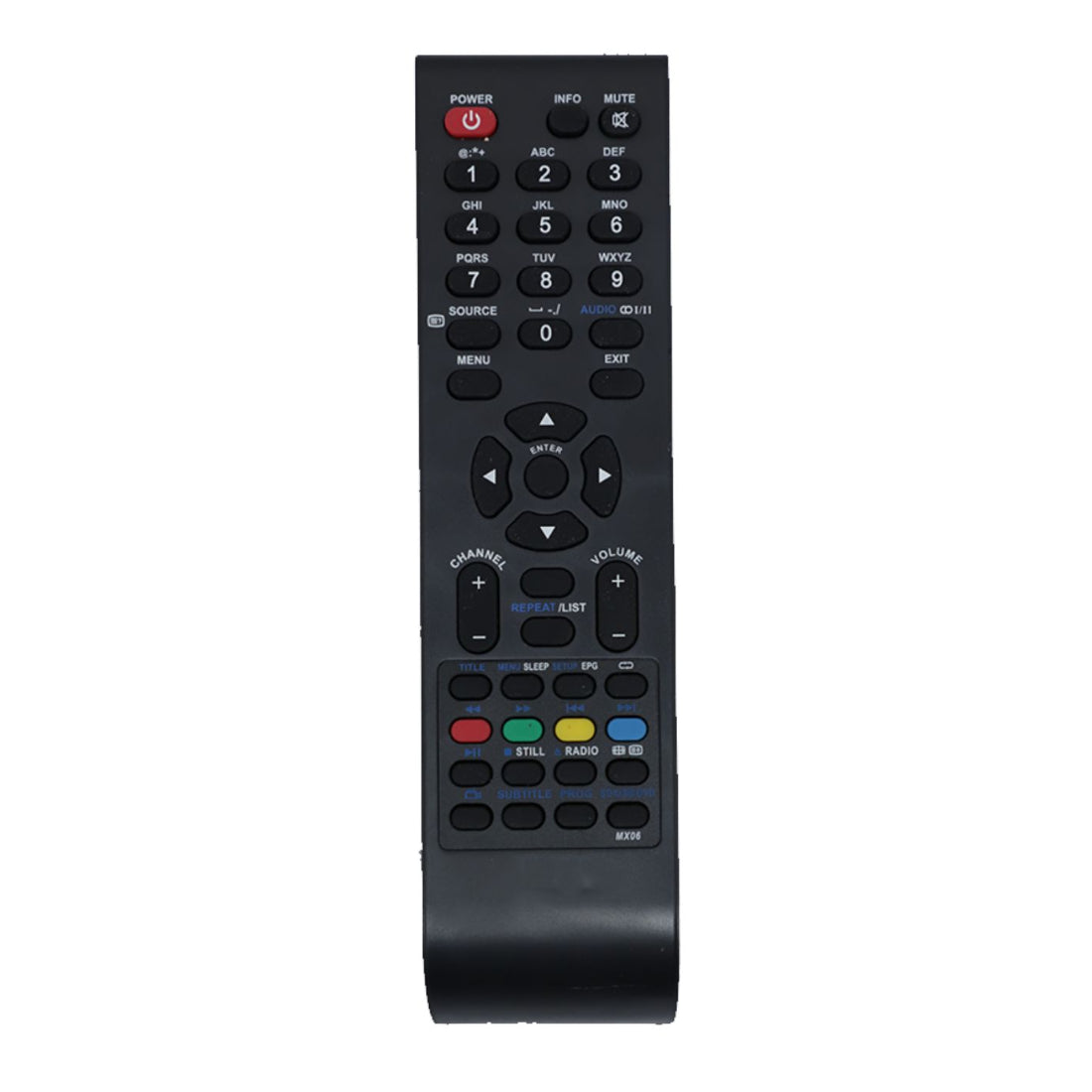 Upix Compatible Vu LCD/LED TV Remote No. MX06