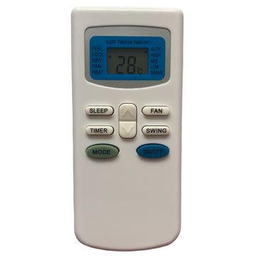 Upix Compatible Bluestar AC Remote No. 17 (No Backlight)