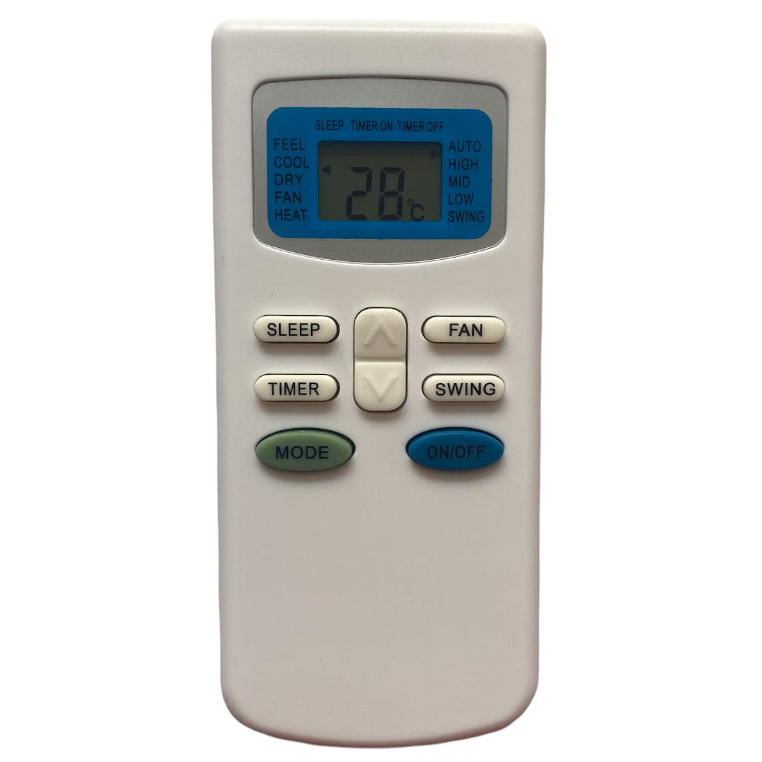 Upix Compatible Cruise AC Remote No. 17 (No Backlight)
