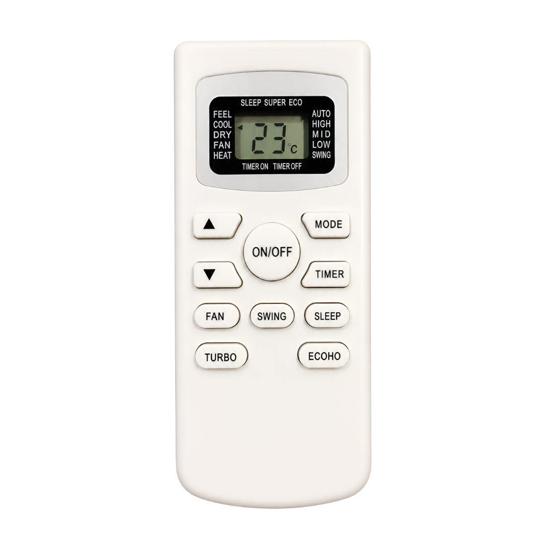 Upix Compatible IFB AC Remote No. 116 (No Backlight)