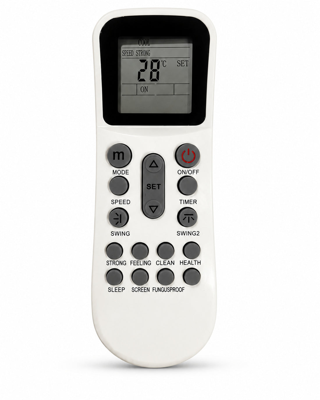 Upix Compatible Lloyd AC Remote No. 125 (No Backlight)