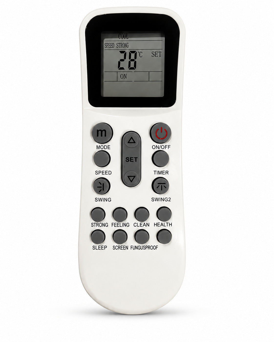 Upix Compatible Lloyd AC Remote No. 125 (No Backlight)