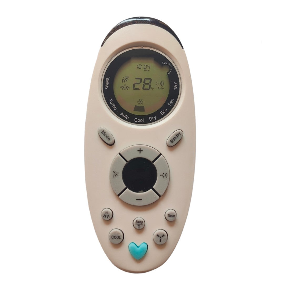 Upix Compatible Onida AC Remote No. 143B (No Backlight)
