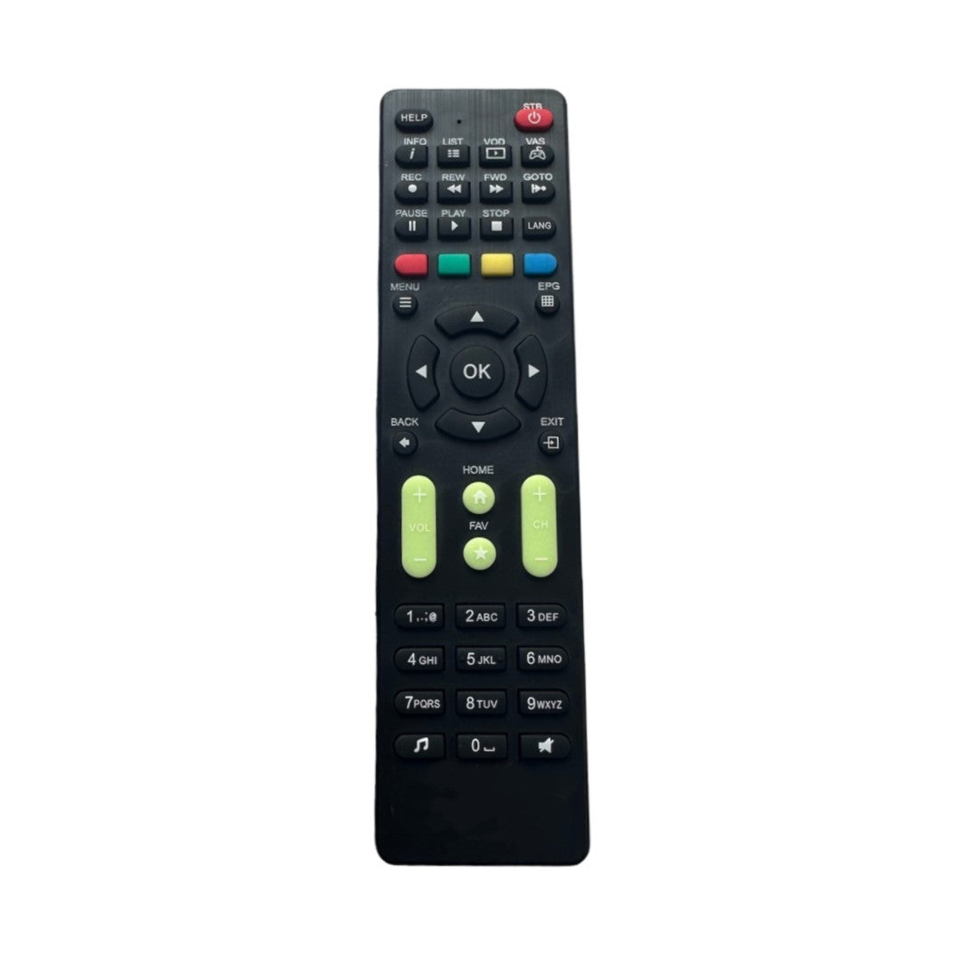 Upix Compatible NXT Digital Set Top Box Remote No. 354 (With Recording))