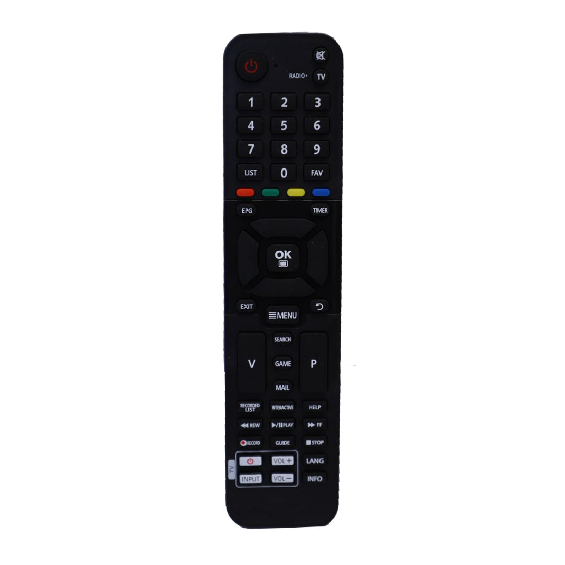 Upix Compatible Siti Cable HD Set Top Box Remote No. 357
