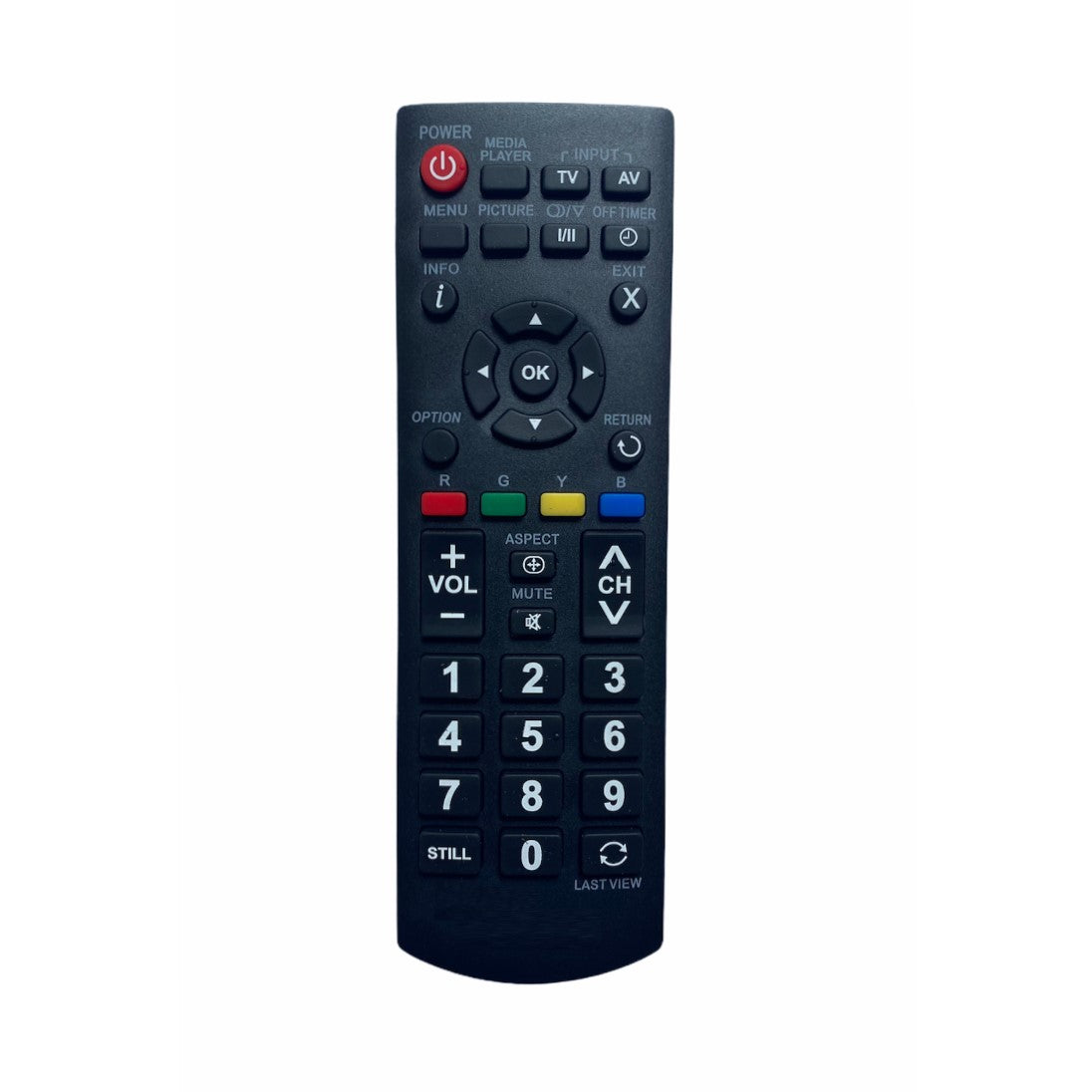 Upix Compatible Panasonic LCD/LED TV Remote No. URC401
