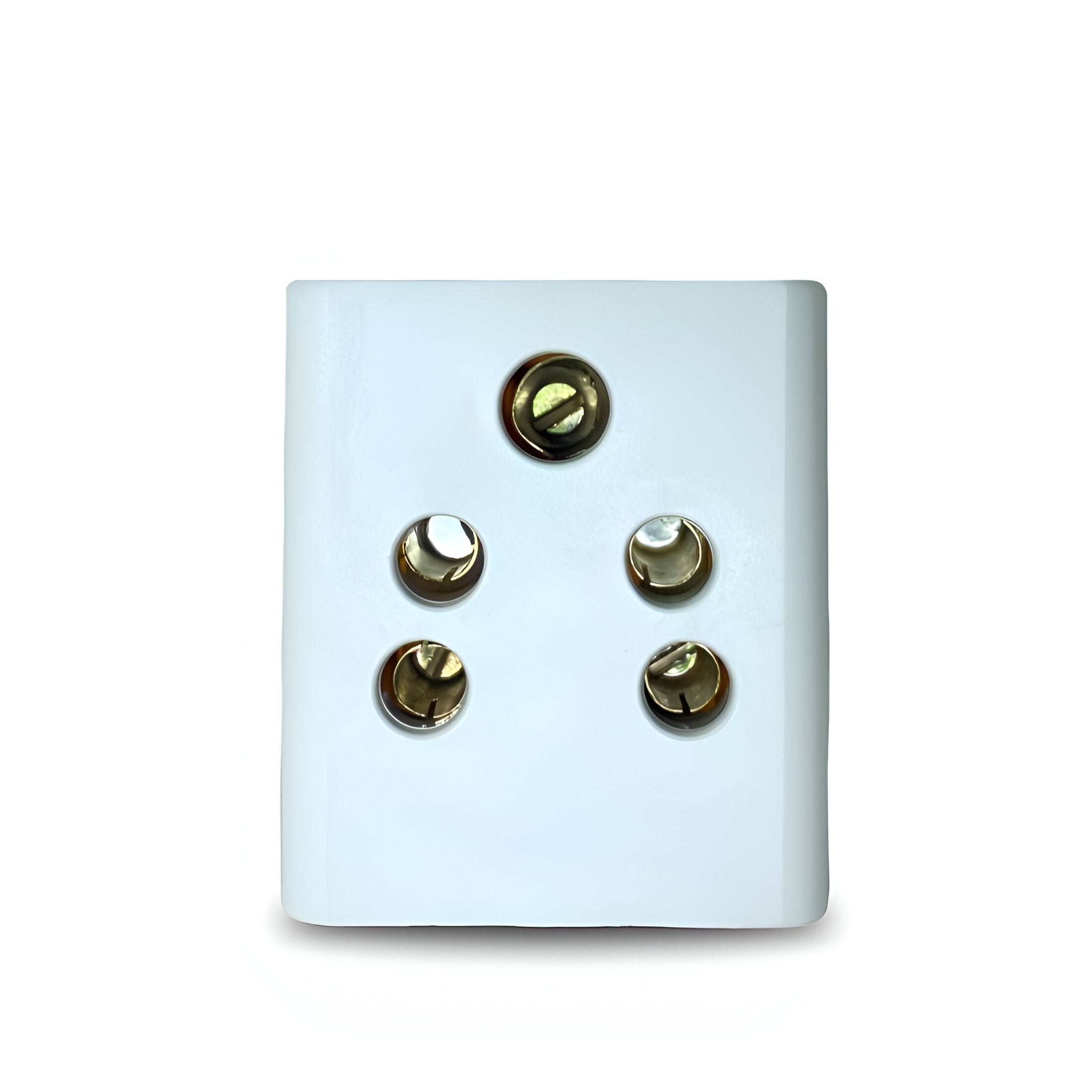 3 Pin 3 Way Multi Plug Type D (India Pin) Travel Adapters