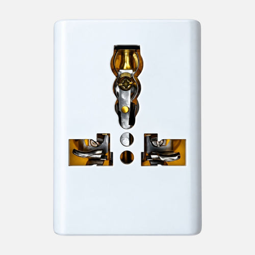 3 Pin Travel Universal Multi Plug (Type D) Travel Adapters