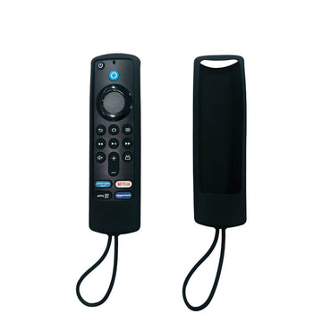 Upix Silicone TV Remote Cover Case Only for Amazon Fire Stick Smart TV LCD/LED Remote