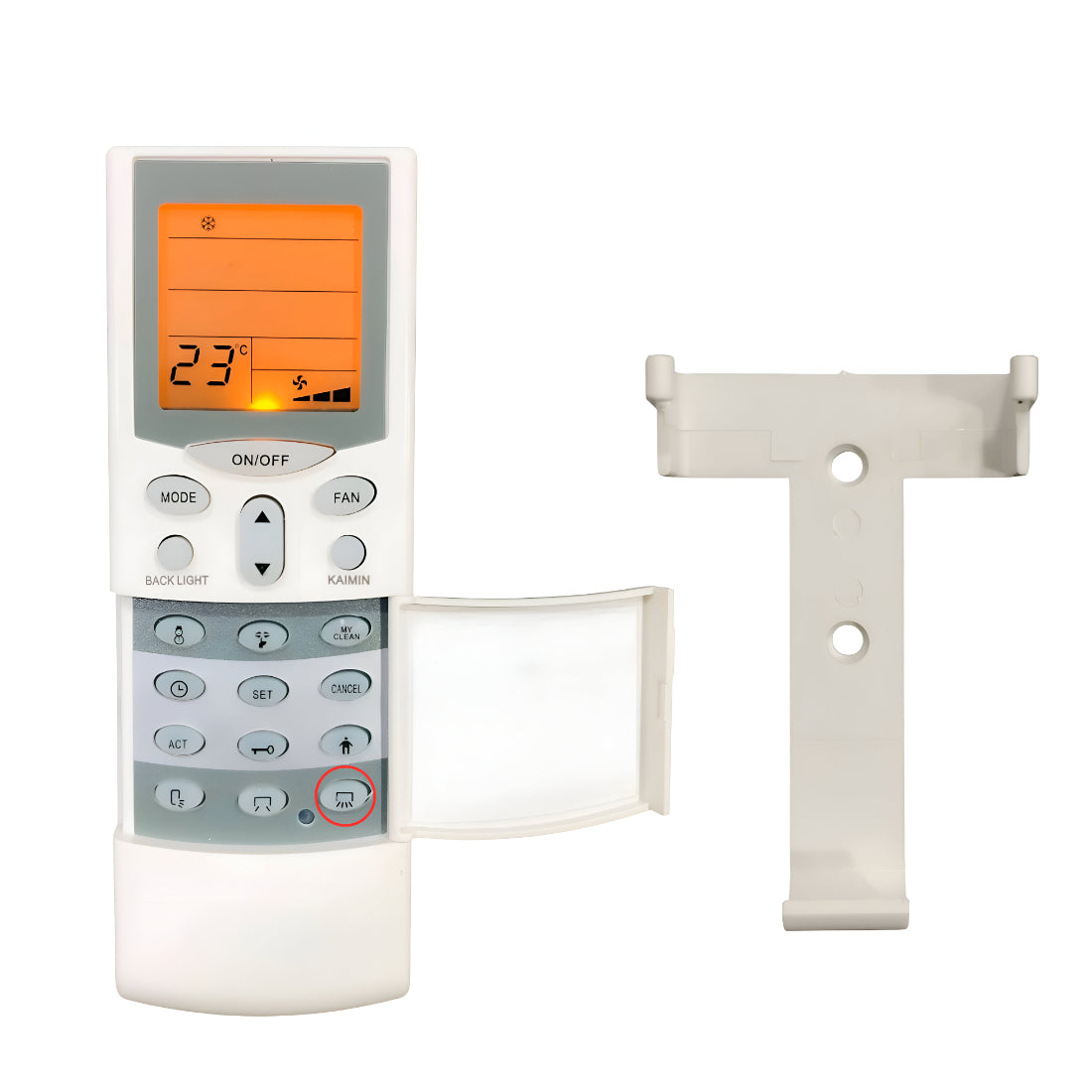 Upix Compatible Hitachi AC Remote No. 68 (with Backlight)