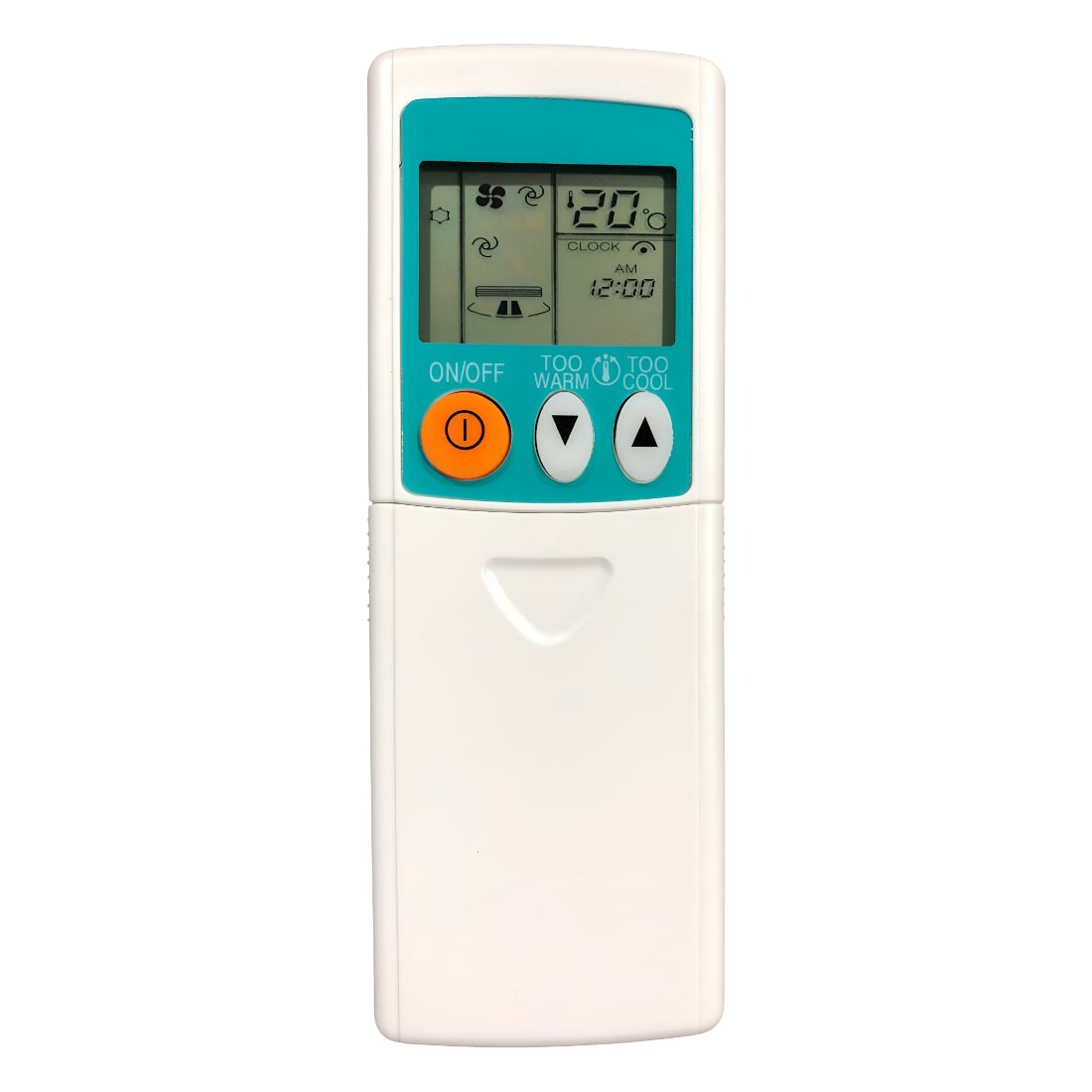 Upix Compatible Azure AC Remote No. 56 (No Backlight)