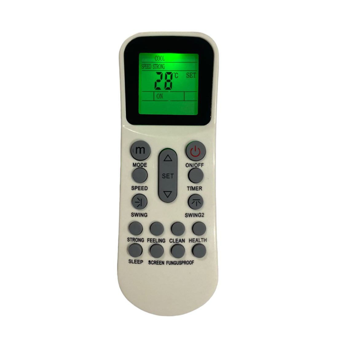 Upix Compatible Godrej AC Remote No. 125 (with Backlight)