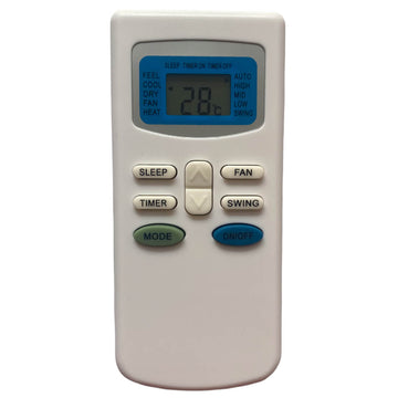 Upix Compatible TCL AC Remote No. 17 (No Backlight)