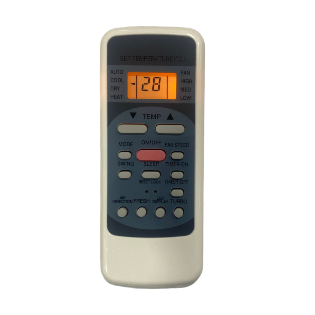 Upix Compatible Lloyd AC Remote No. 12 (with Backlight)