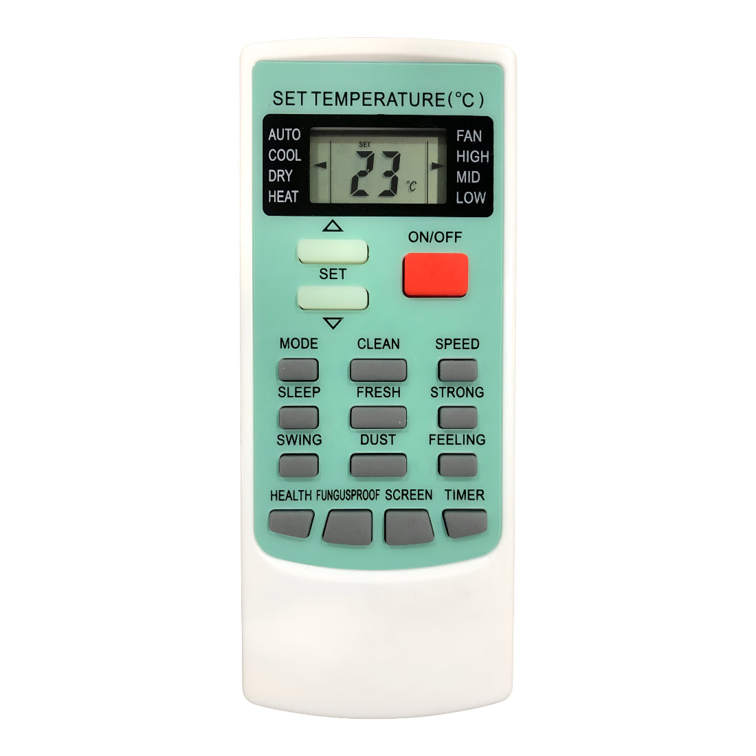 Upix Compatible Cruise AC Remote No. 45 (No Backlight)