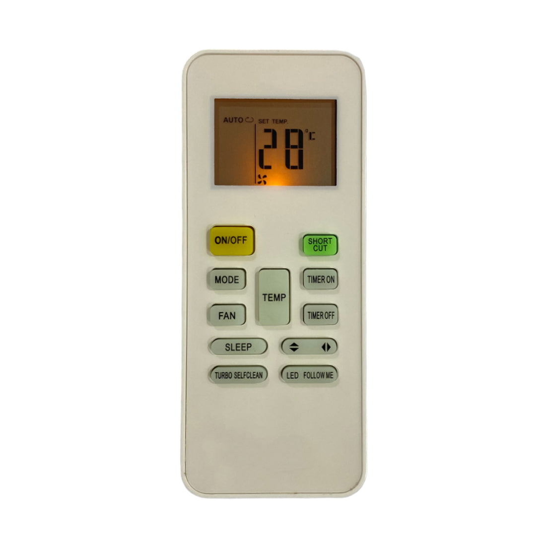Upix Compatible Voltas AC Remote No. 142 (with Backlight)