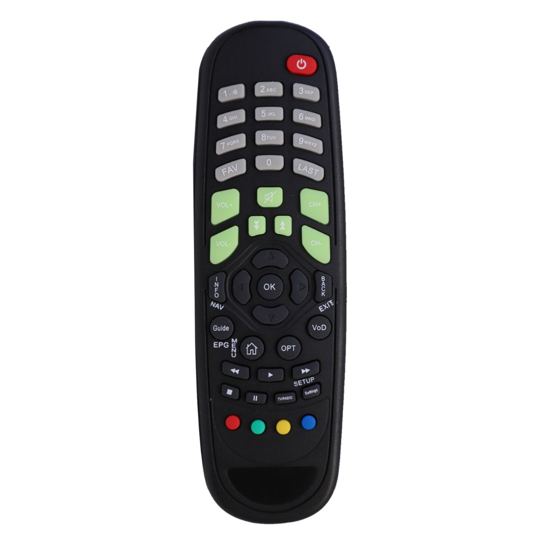 Upix Compatible Den Set Top Box Remote No. STB03