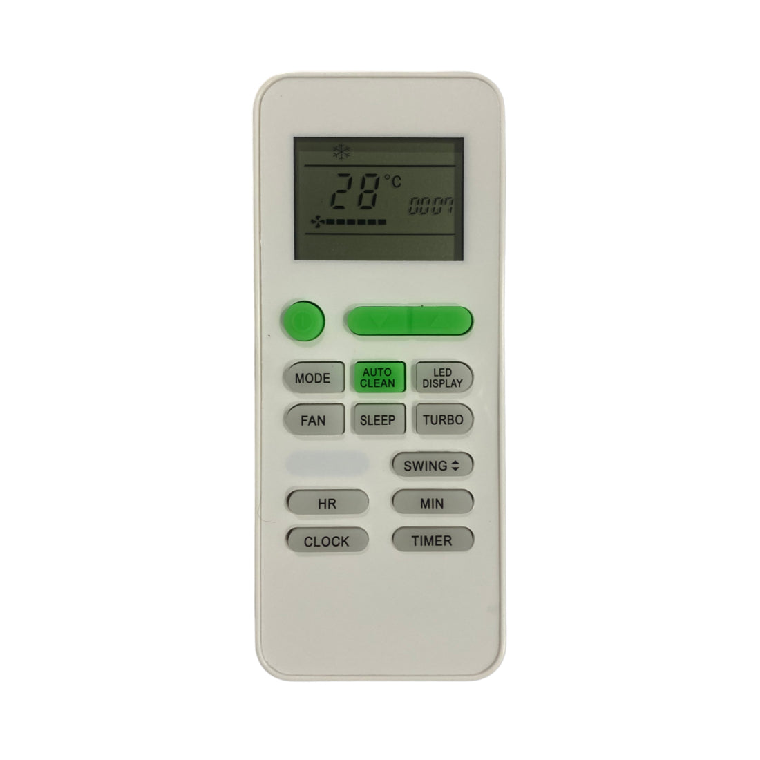 Upix Compatible Kelvinator AC Remote No. 175 (No Backlight)