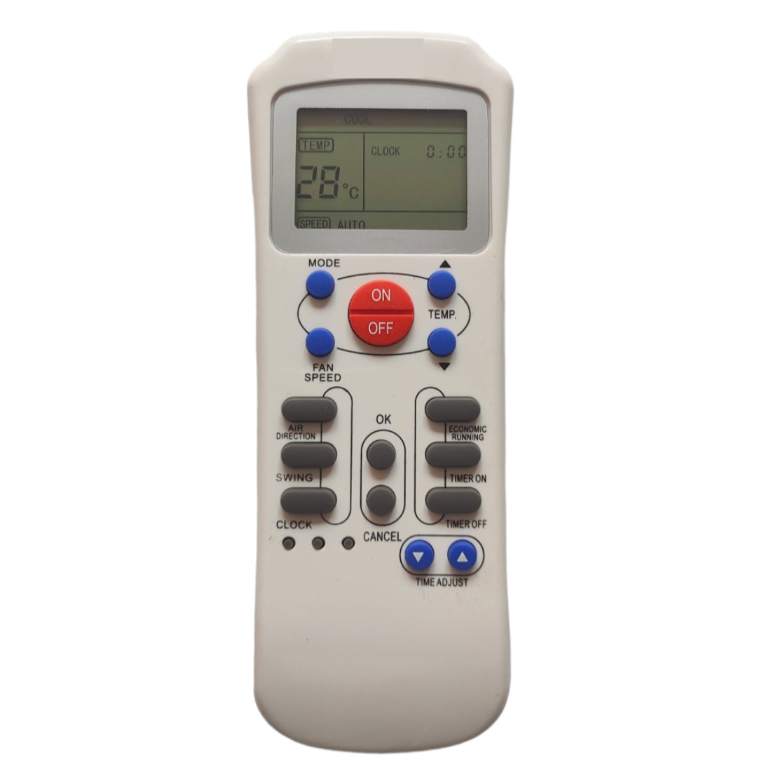 Upix Compatible Carrier AC Remote No. 82 (No Backlight)