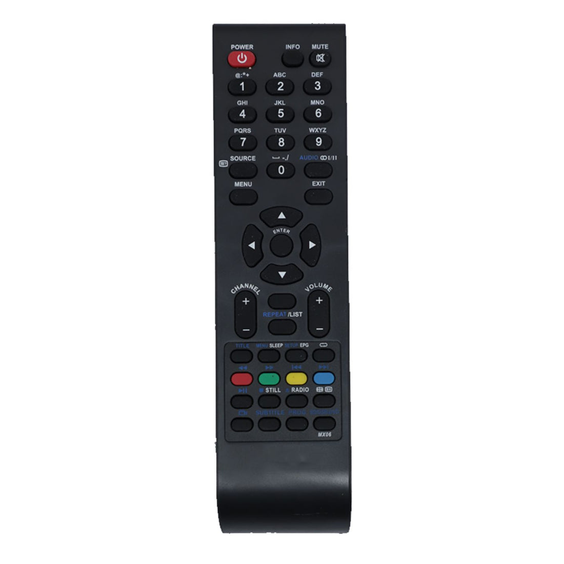 Upix Compatible AOC LCD/LED TV Remote No. MX06