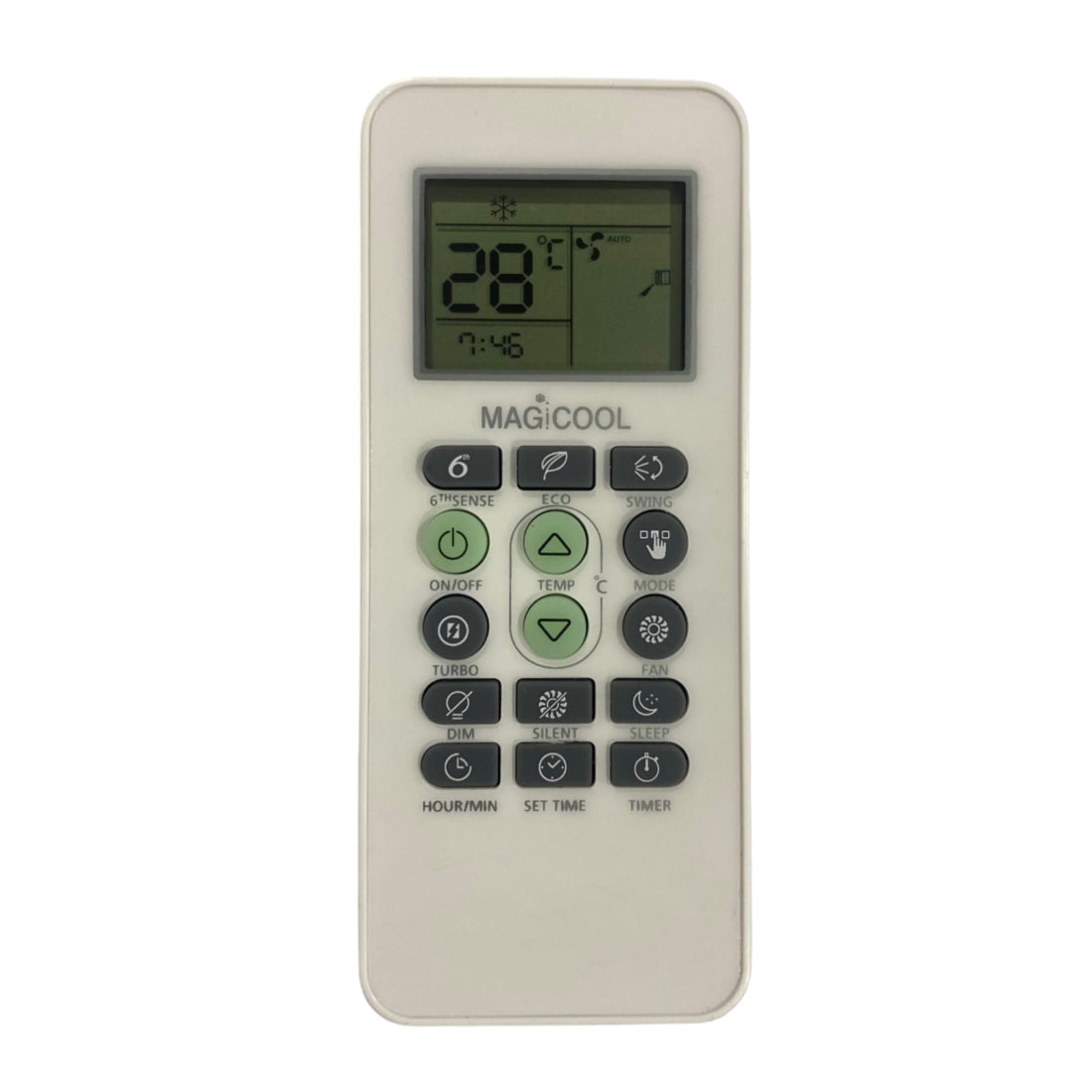 Upix Compatible Whirlpool AC Remote No. 173 (No Backlight)