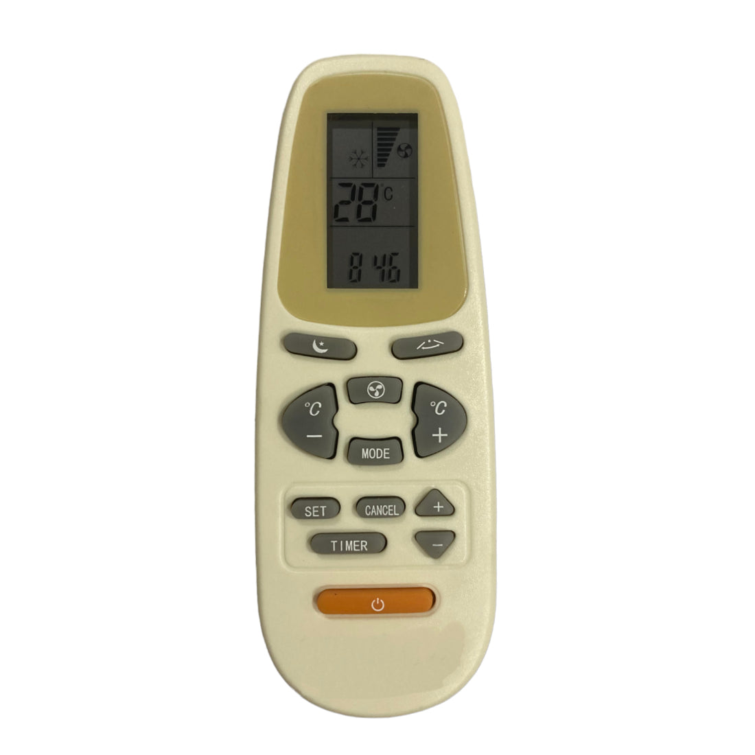 Upix Compatible Cruise AC Remote No. 20 (No Backlight)