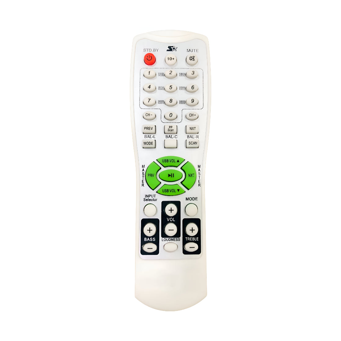 Upix Compatible Cemex Home Theatre System Remote No. HT1